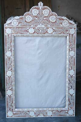 Mother Of Pearl Mirror Frame