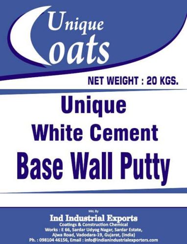 White Cement Based Wall Putty