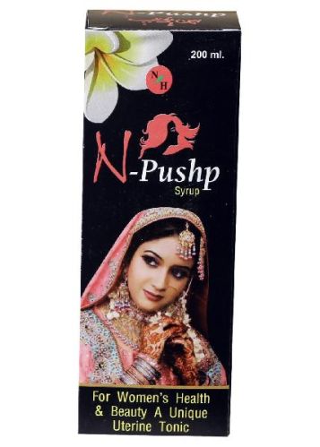 N-Pushp Syrup, Form : Liquid