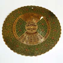 Brass Calendars
