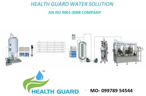 Health Guard Semi Automatic Electric Stainless Steel Mineral Water Plants, Capacity : 2000 Ltr/hour