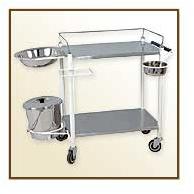 Stainless Steel Hospital Trolley