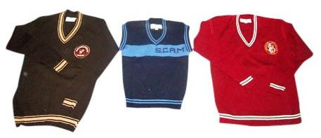School Sweaters, Pattern : Plain