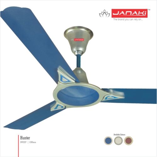 JANAKI ALUMINUIAM Hunter Ceiling Fan, Certification : ISO 9001-2008