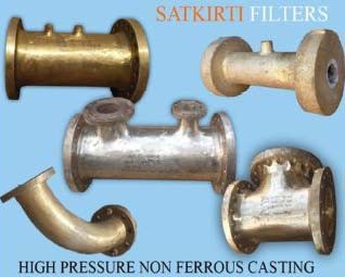 High Pressure Non Ferrous Castings, For Industries, Pattern : Embroidered