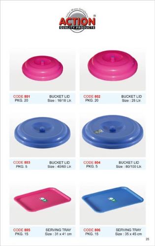 Plastic Bucket Lid 80 & 100 Ltr.