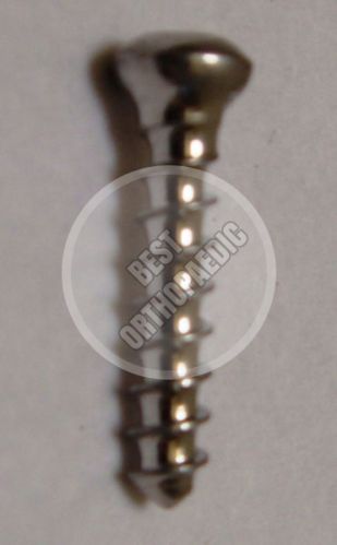 Fully Threaded Cancellous Screw (Series 055), For Hospital, Orthopaedi., Color : Silver