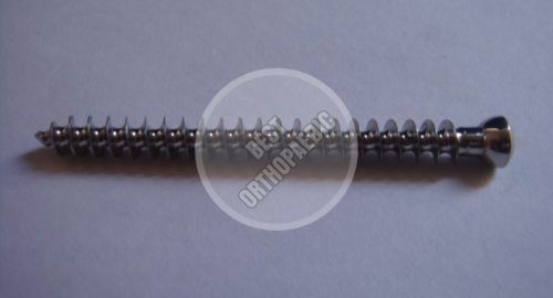 Metal Locking Screw (3.5 MM), For Hospital, Orthopaedi., Color : Silver