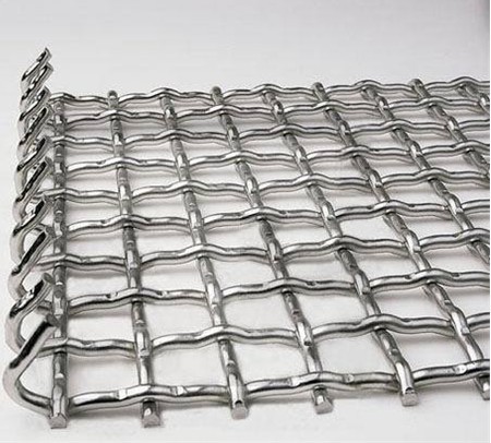 Crimped Wire Mesh for Coal factory, Construction