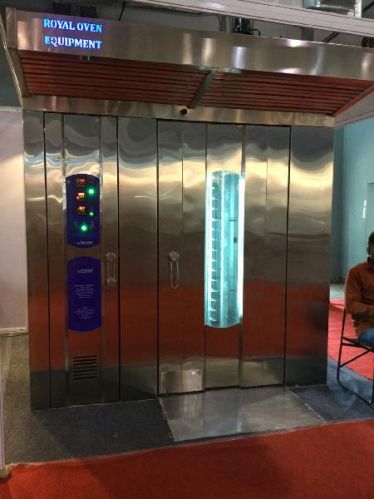 1950kgs FULL S.S Double Rotary Rack Oven, For BAKING