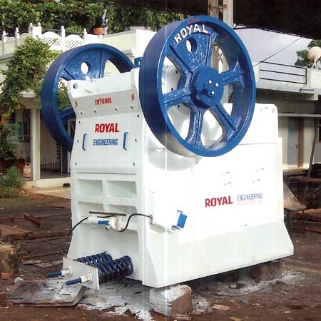 Grease Type Jaw Crusher