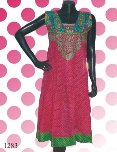 Printed Anarkali Kurti