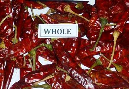 Whole Red Chilli