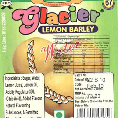 Lemon Barley Water