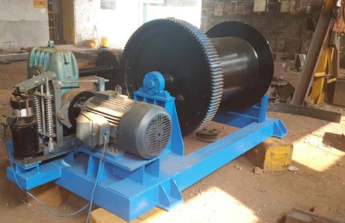 Electric Wire Rope Winch Machine