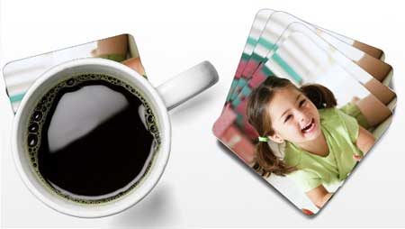 Polished Plastic Promotional Coaster, For Decoration Use, Hotel Use, Restaurant Use, Size : 5x5cm