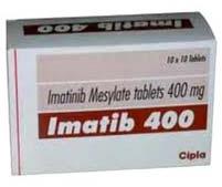 Imatinib 400 Mg Tablets, Packaging Type : Stripes
