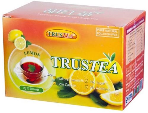 Lemon Sweet Black Tea With Sugar Free Health Function