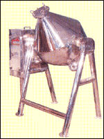 Double Cone Blender, Capacity : 25 kg to 500 kg