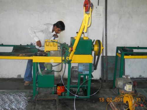 Chain Link Fence Machine