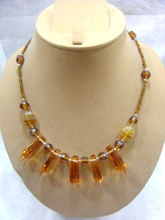 Glass Bead Necklace