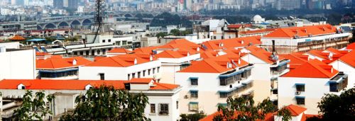 Stone Chip Coated Steel Roof Tiles