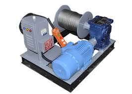 Electric Winch Machine, Capacity : 1