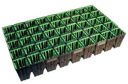 Plastic Plain Nursery Trays, Packaging Type : Thermacol Box