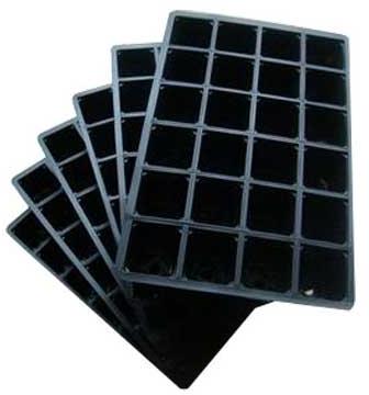 Plain HIPS Seedling Trays, Shape : Rectangular, Square