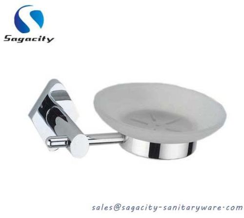 Chrome plated soap dish