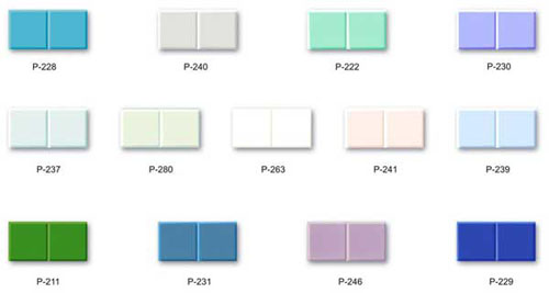 Pearl Peridot Series Glass Mosaic Tiles