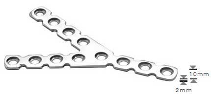 Stainless Steel 001 Y Reconstruction Plates