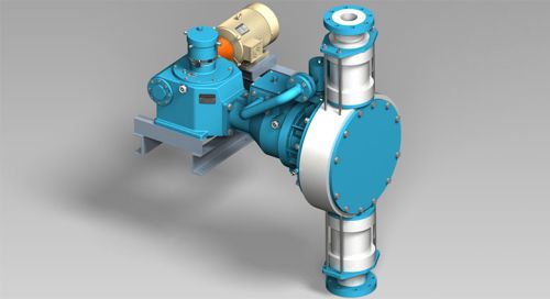 Glandless Hydraulic Diaphragm Pumps