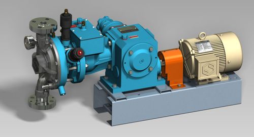 Plastic Lined Glandless Hydrailic Diaphragm Pumps