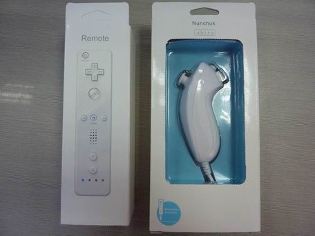 Wii Remote and Nunchuck