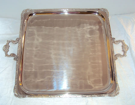 Silver Plated Tray