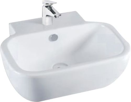 ElegantCasa Ceramic Art Basin,EC-490, Size : 535x465x185 Mm