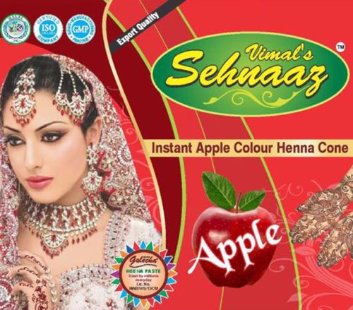 Instant Apple Henna Cones