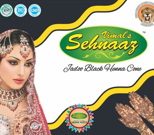 Jadoo Black Henna Cones