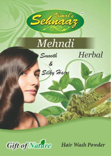 Mehandi Herbal Hair Wash Powder, Packaging Size : 100gm, 250gm, 500gm