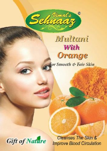 Earth Clay Orange Multani Skin Powder, For Face, Parlour, Personal, Purity : 100%