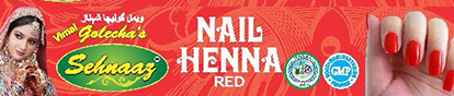 Red Nail Henna