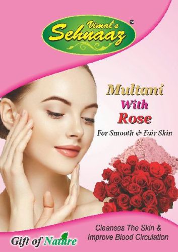 Earth Clay Rose Multani Skin Powder, For Face, Parlour, Personal, Purity : 100%