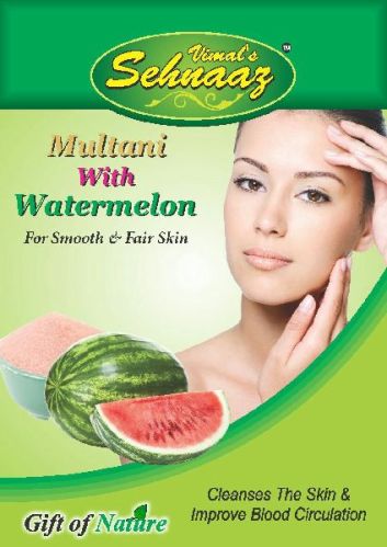 Earth Clay Watermelon Multani Skin Powder, For Face, Parlour, Personal, Purity : 100%