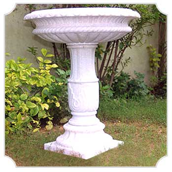 Marble Bird Bath