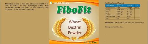 Fibofit Wheat Dextrin Powder, For Industrial, Color : Yellow