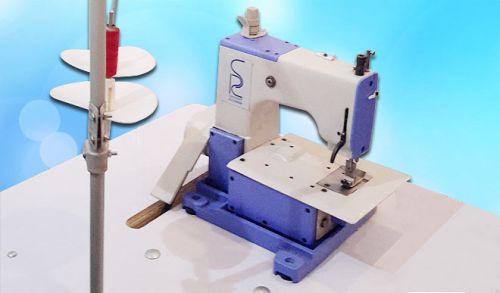 Single Thread Chain Lock Basting Machine