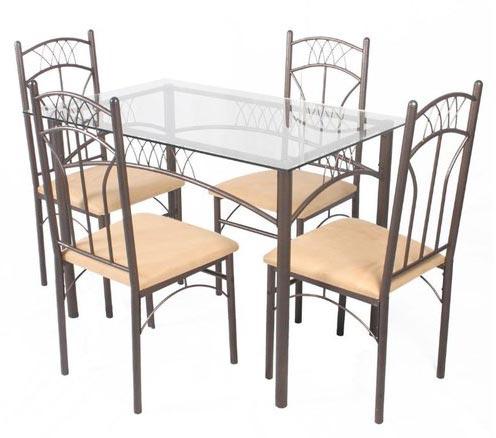 Steel Dining Table Set