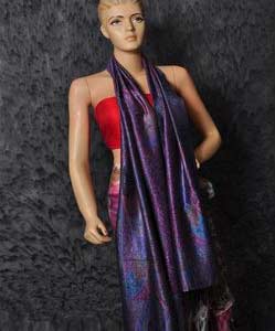 Silk Jamawar Stoles