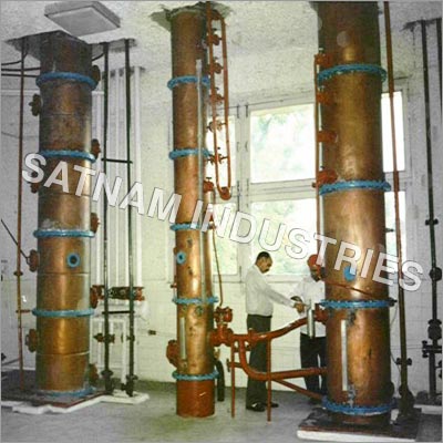 Steel Distillation Column